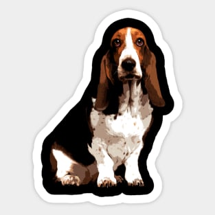 Basset Hound Sticker